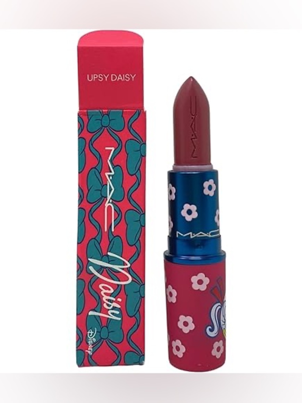 New! SOLDOUT MAC COSMETICS X DISNEY Upsy Daisy lipstick